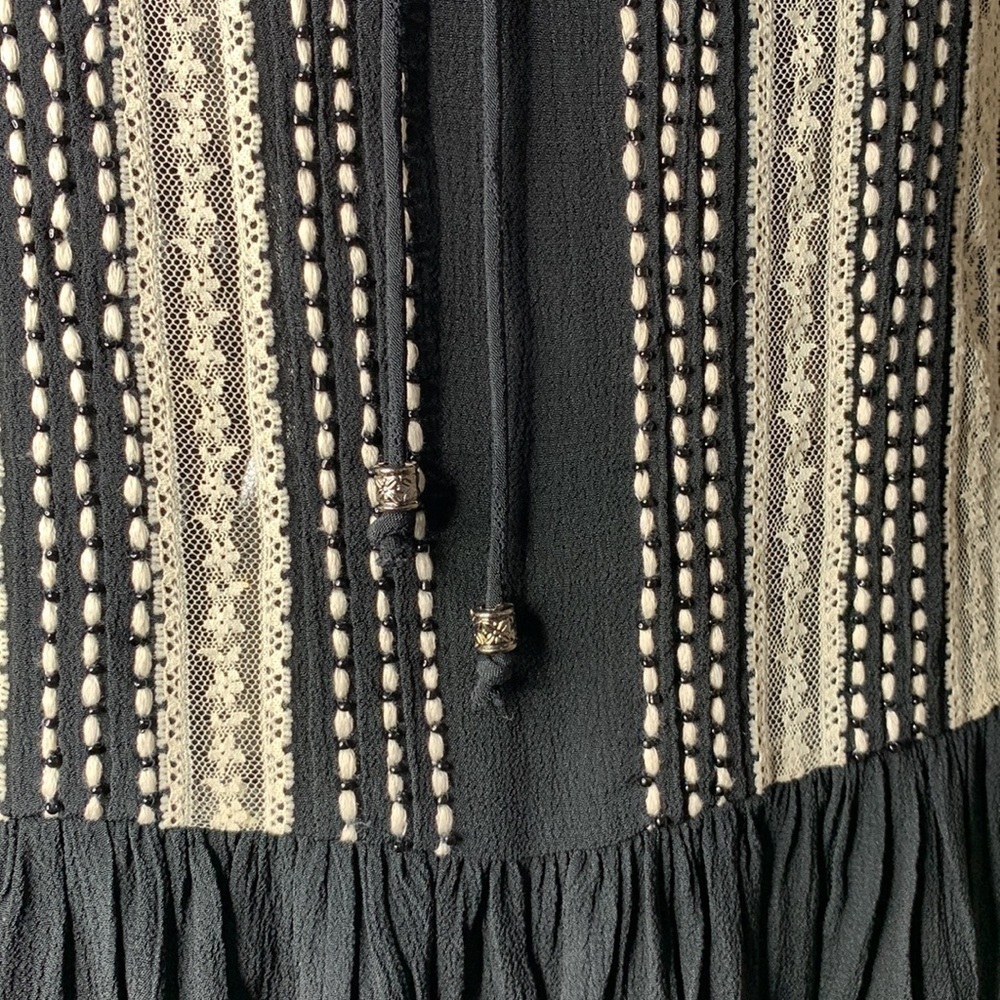 Love Sam Embroidered Bohemian Dress Size Small - Picture 3 of 6